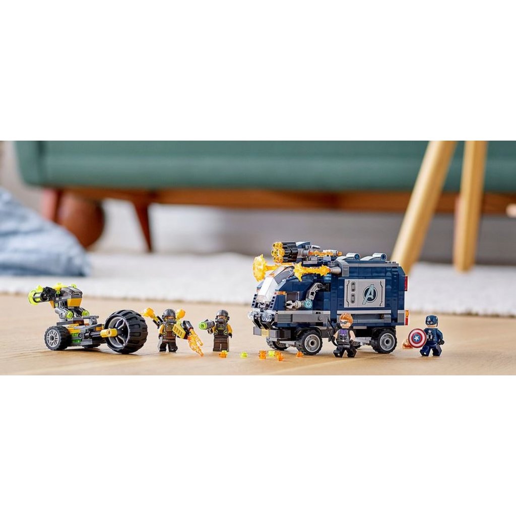 lego avengers truck