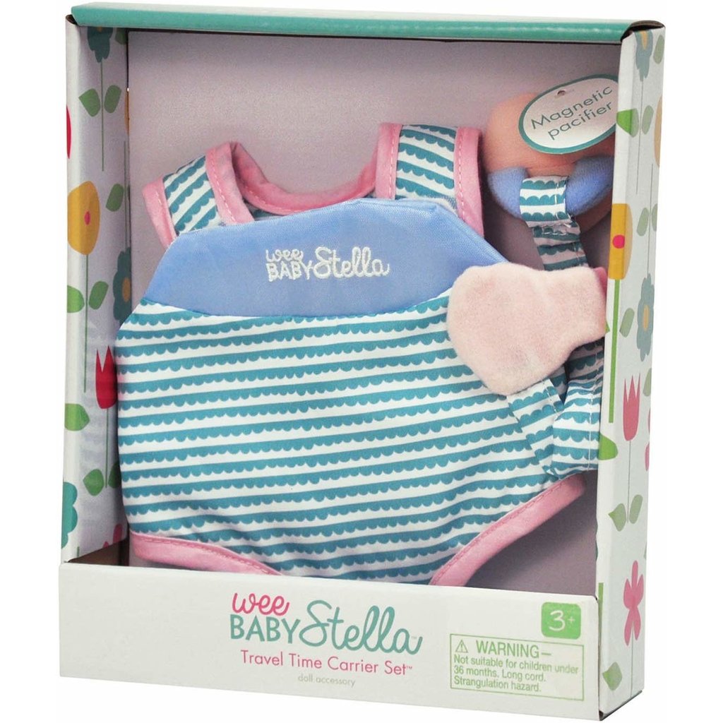 BABY STELLA WEE BABY STELLA TRAVEL TIME CARRIER SET