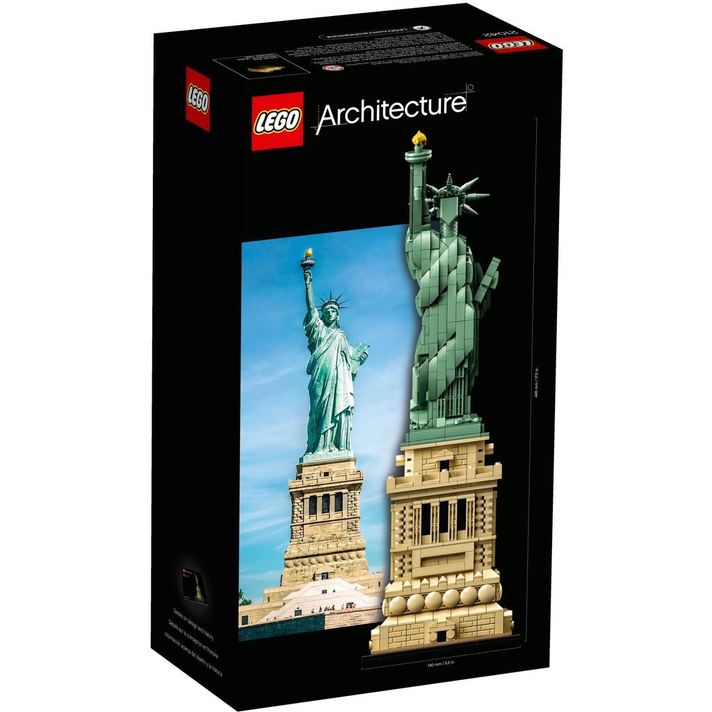 LEGO STATUE OF LIBERTY ARCHITECTURE