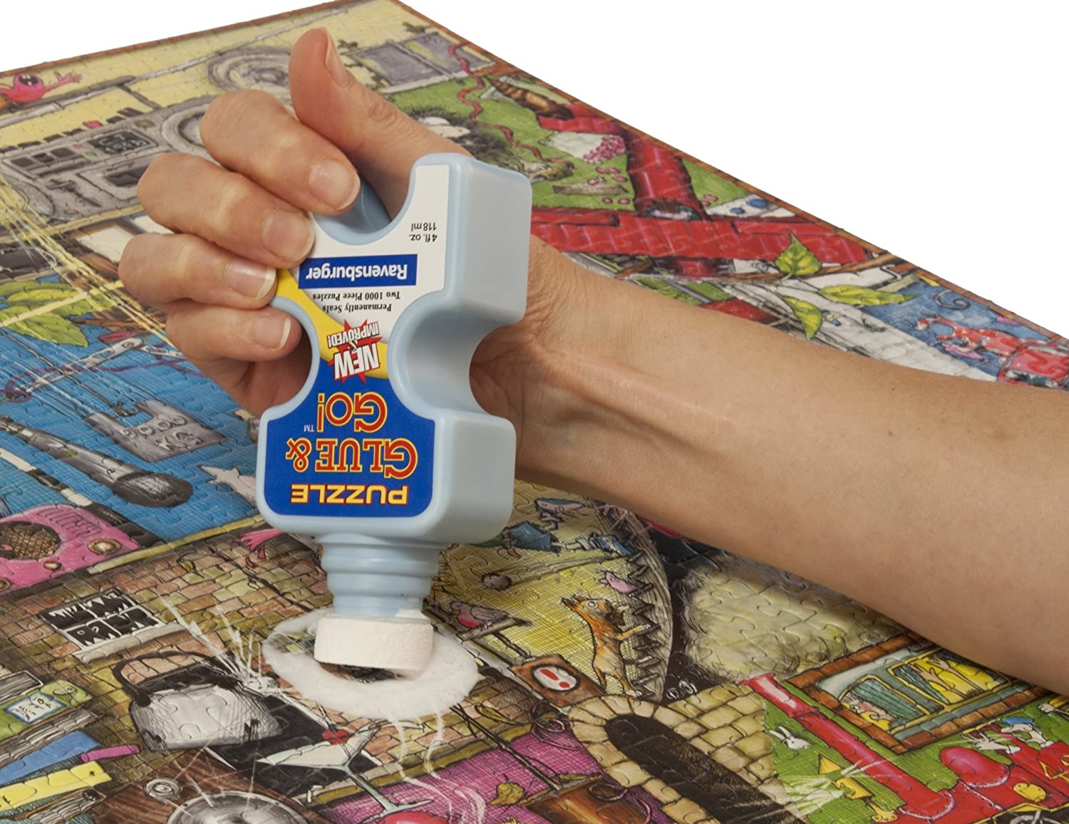 leave Meal jury PUZZLE GLUE & GO! - THE TOY STORE