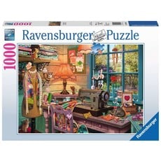 RAVENSBURGER USA THE SEWING SHED 1000 PIECE PUZZLE