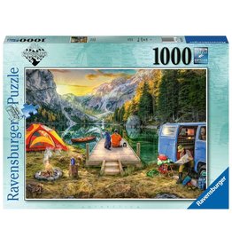 RAVENSBURGER USA CALM CAMPSITE 1000 PIECE PUZZLE