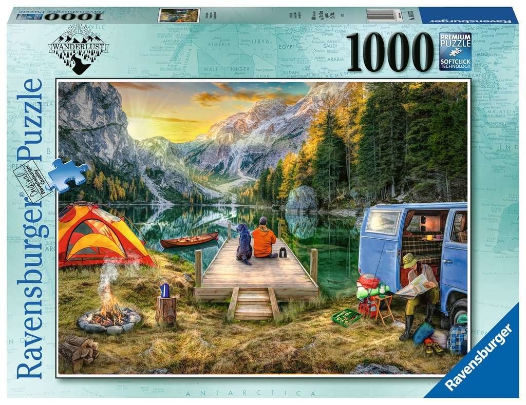 CALM CAMPSITE 1000 PIECE PUZZLE