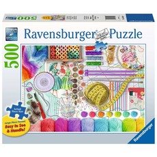 RAVENSBURGER USA NEEDLEWORK STATION 500 PIECE PUZZLE