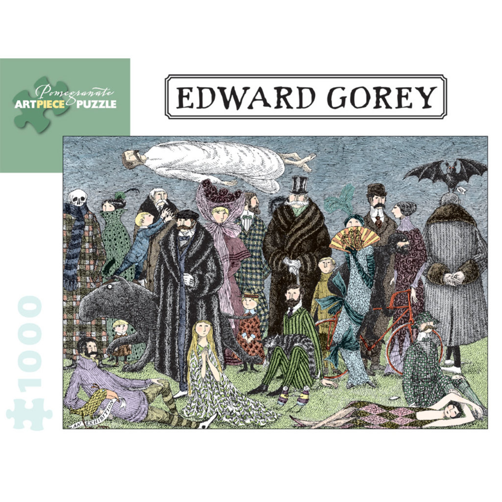 POMEGRANATE EDWARD GOREY 1000 PIECE PUZZLE