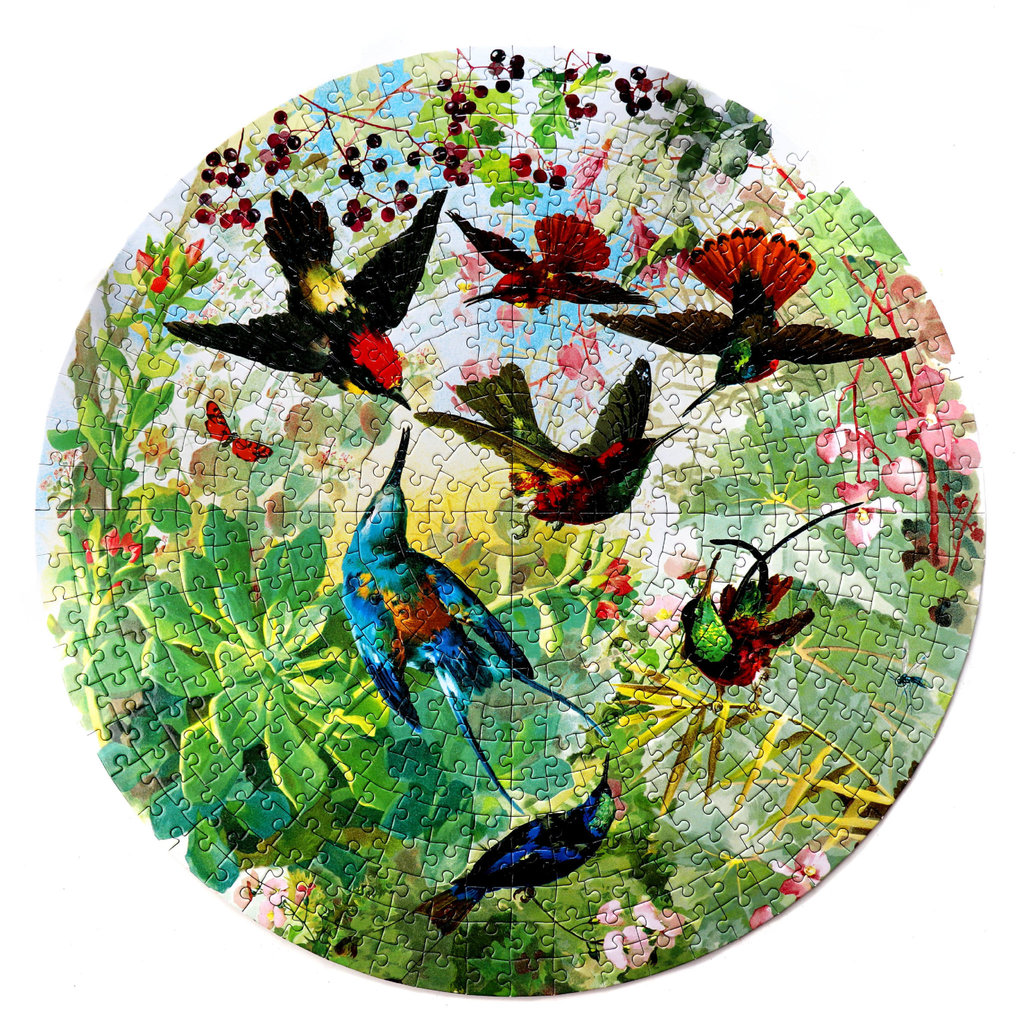 EEBOO HUMMINGBIRDS 500 PIECE PUZZLE