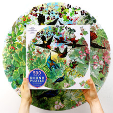 EEBOO HUMMINGBIRDS 500 PIECE PUZZLE