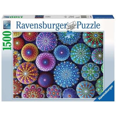 RAVENSBURGER USA ONE DOT AT A TIME 1500 PIECE PUZZLE