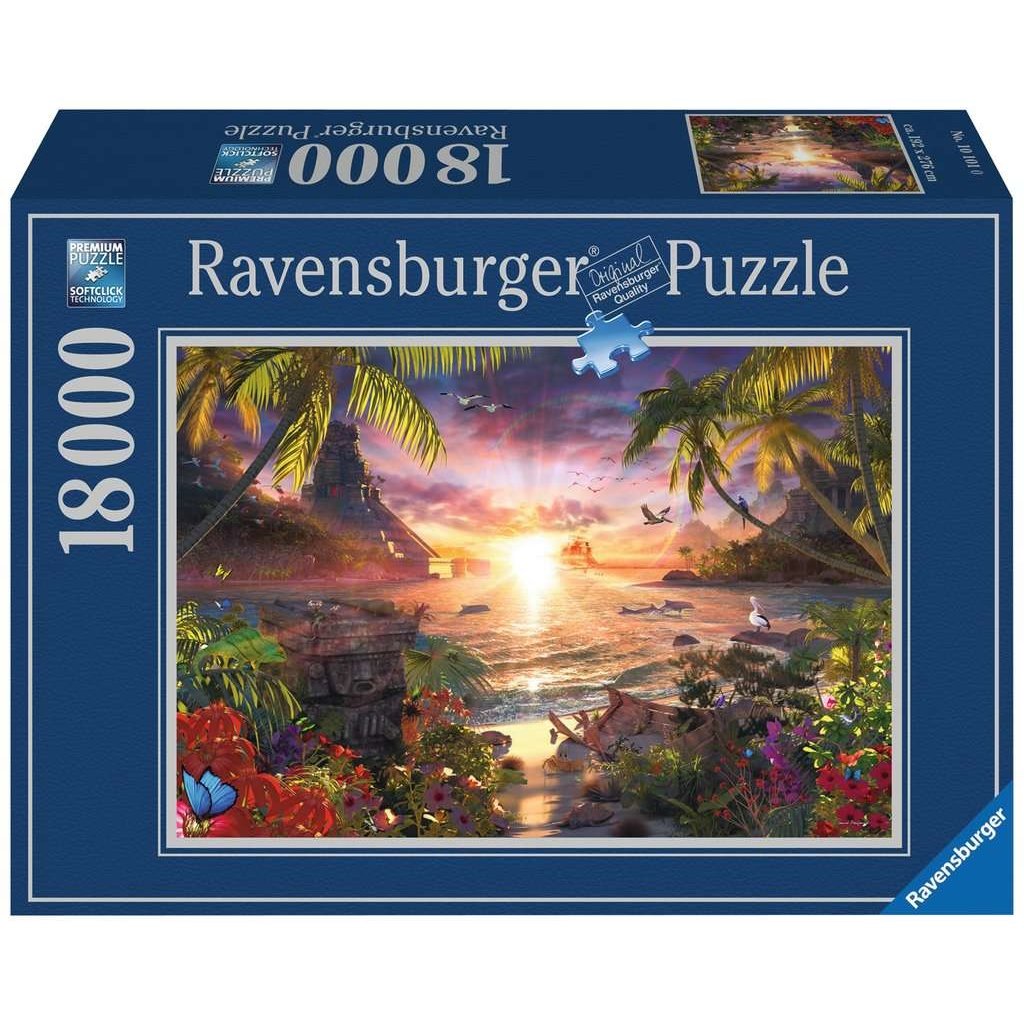 RAVENSBURGER USA PARADISE SUNSET 18000 PIECE PUZZLE