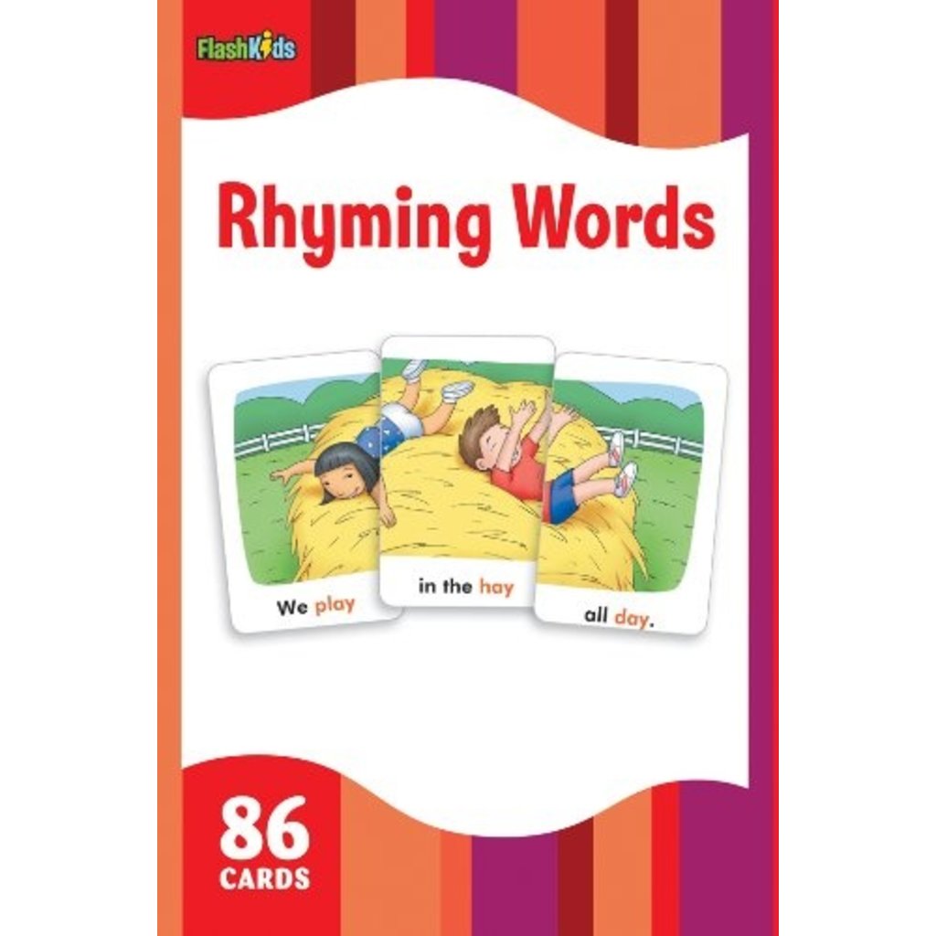 RHYMING WORDS FLASHCARDS FLASH KIDS - THE TOY STORE