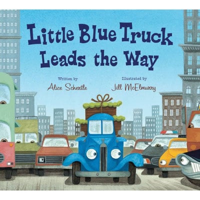 HOUGHTON MIFFLIN LITTLE BLUE TRUCK LEADS THE WAY