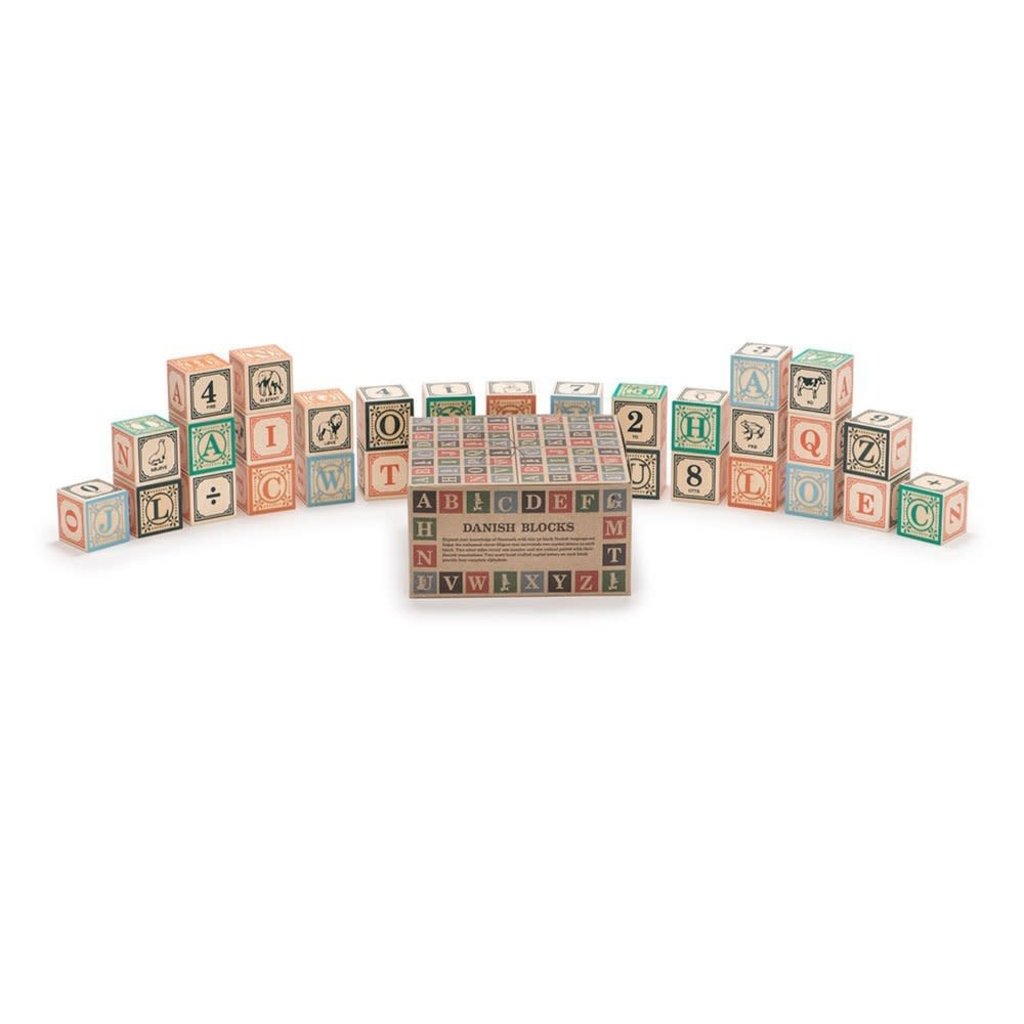 UNCLE GOOSE LINDENWOOD FOREIGN ALPHABET BLOCKS (EUROPE)