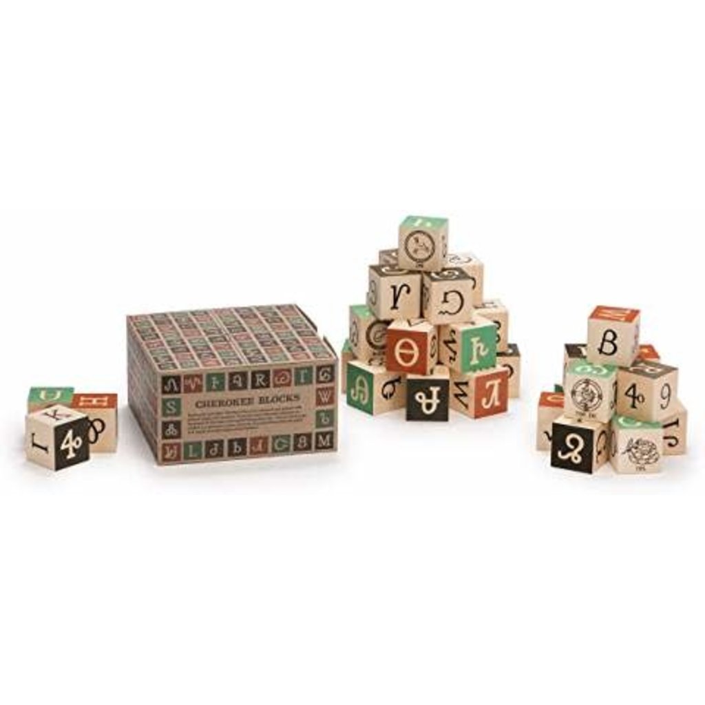 UNCLE GOOSE LINDENWOOD FOREIGN ALPHABET BLOCKS (NORTH AM.)