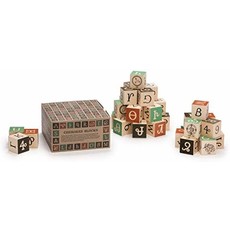 UNCLE GOOSE LINDENWOOD FOREIGN ALPHABET BLOCKS (NORTH AM.)