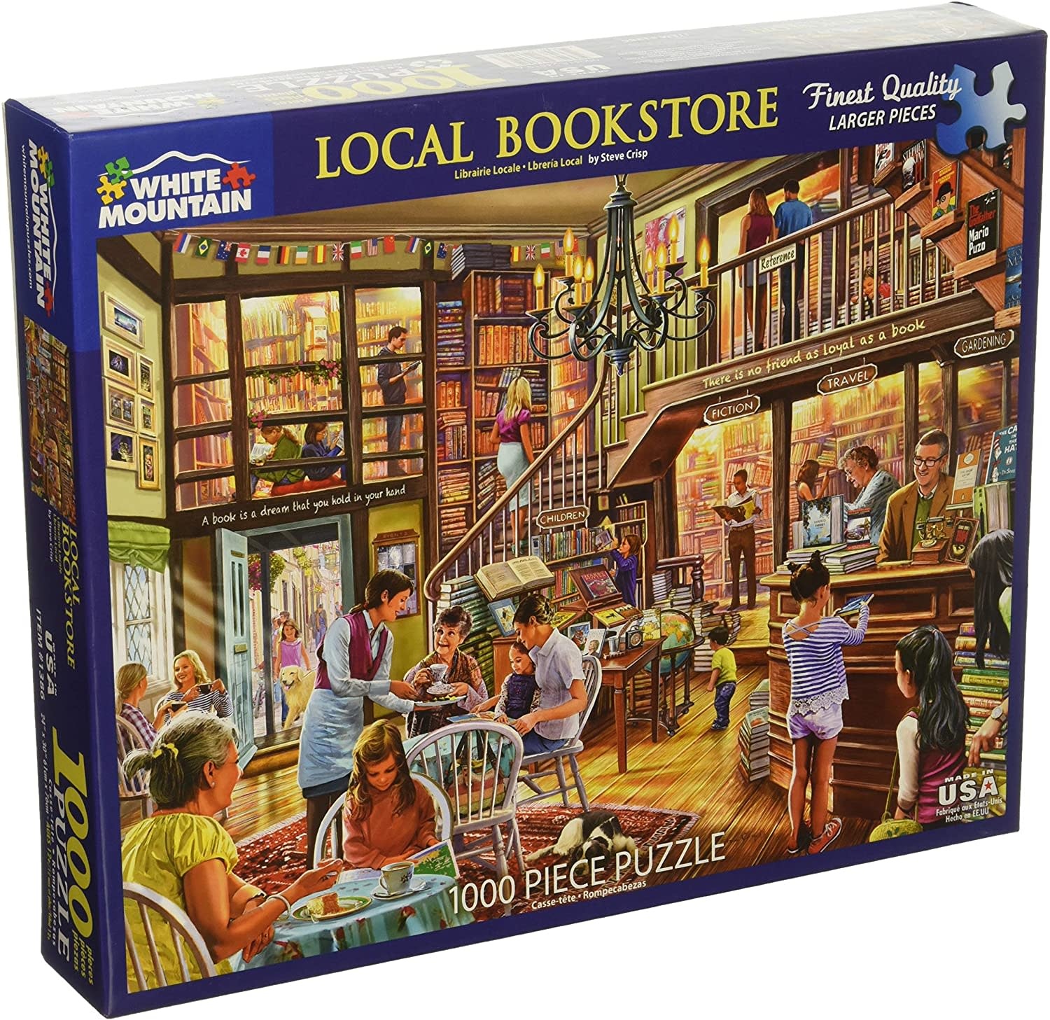 LOCAL BOOK STORE 1000 PC PUZZLE THE TOY STORE