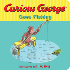 HOUGHTON MIFFLIN CURIOUS GEORGE GOES FISHING BB REY