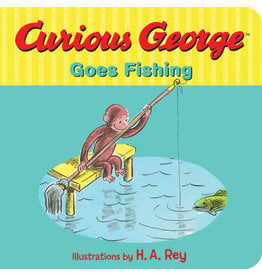 HOUGHTON MIFFLIN CURIOUS GEORGE GOES FISHING BB REY