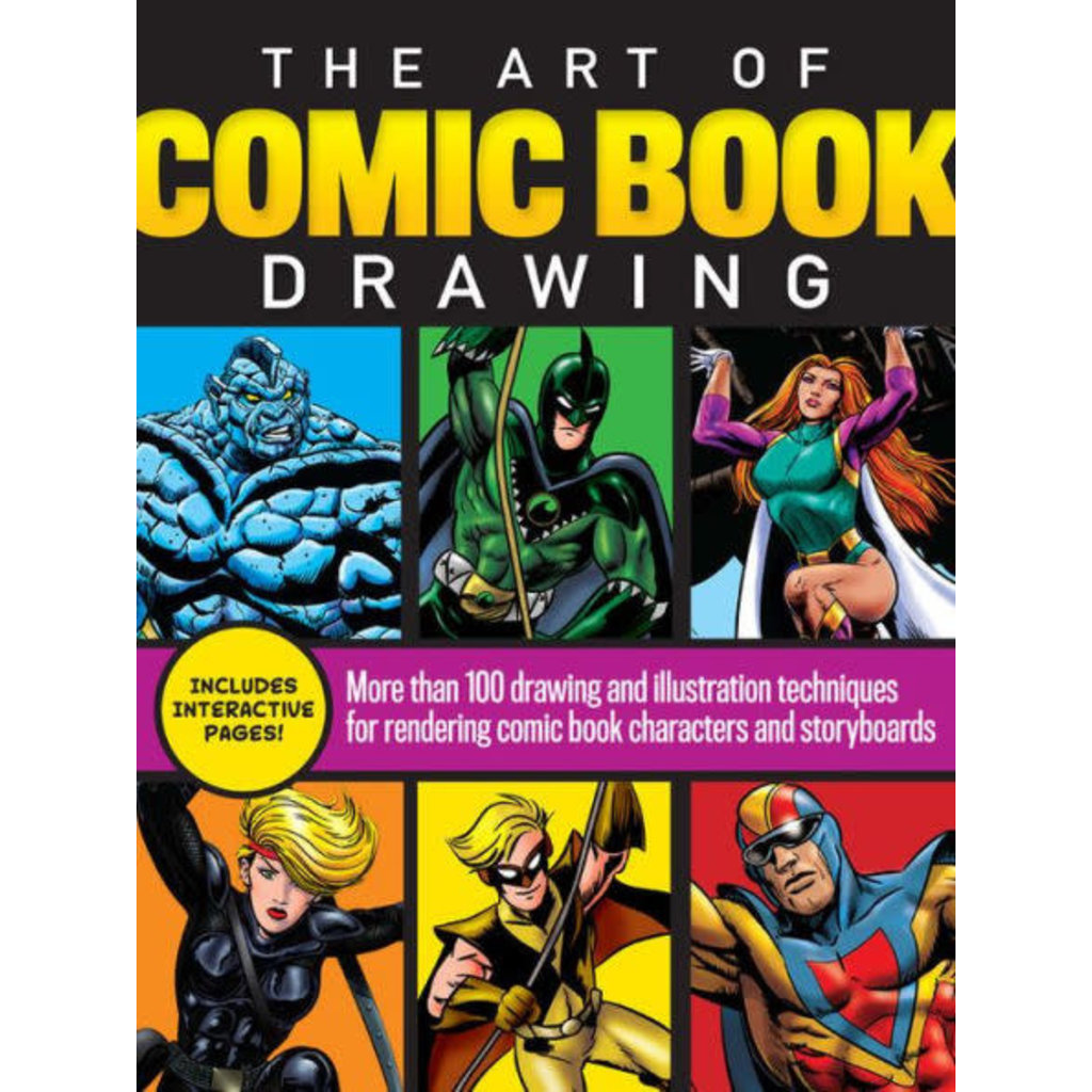 Create Your Own Comic Book Kit By Walter Foster Guide and Tools Great Value!