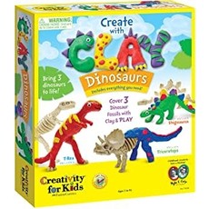 CREATIVITY FOR KIDS CREATE WITH CLAY DINOSAURS