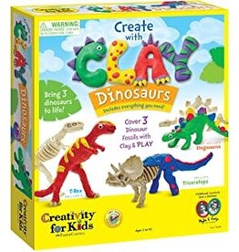 CREATIVITY FOR KIDS CREATE WITH CLAY DINOSAURS