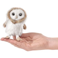 FOLKMANIS INC MINI BARN OWL FINGER PUPPET