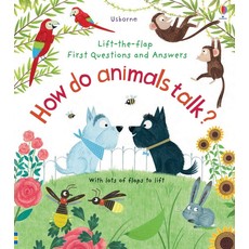 USBORNE LIFT THE FLAP HOW DO ANIMALS TALK? BB