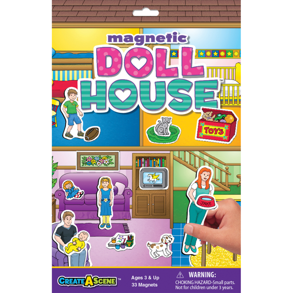 PLAYMONSTER CREATE A SCENE DOLLHOUSE*