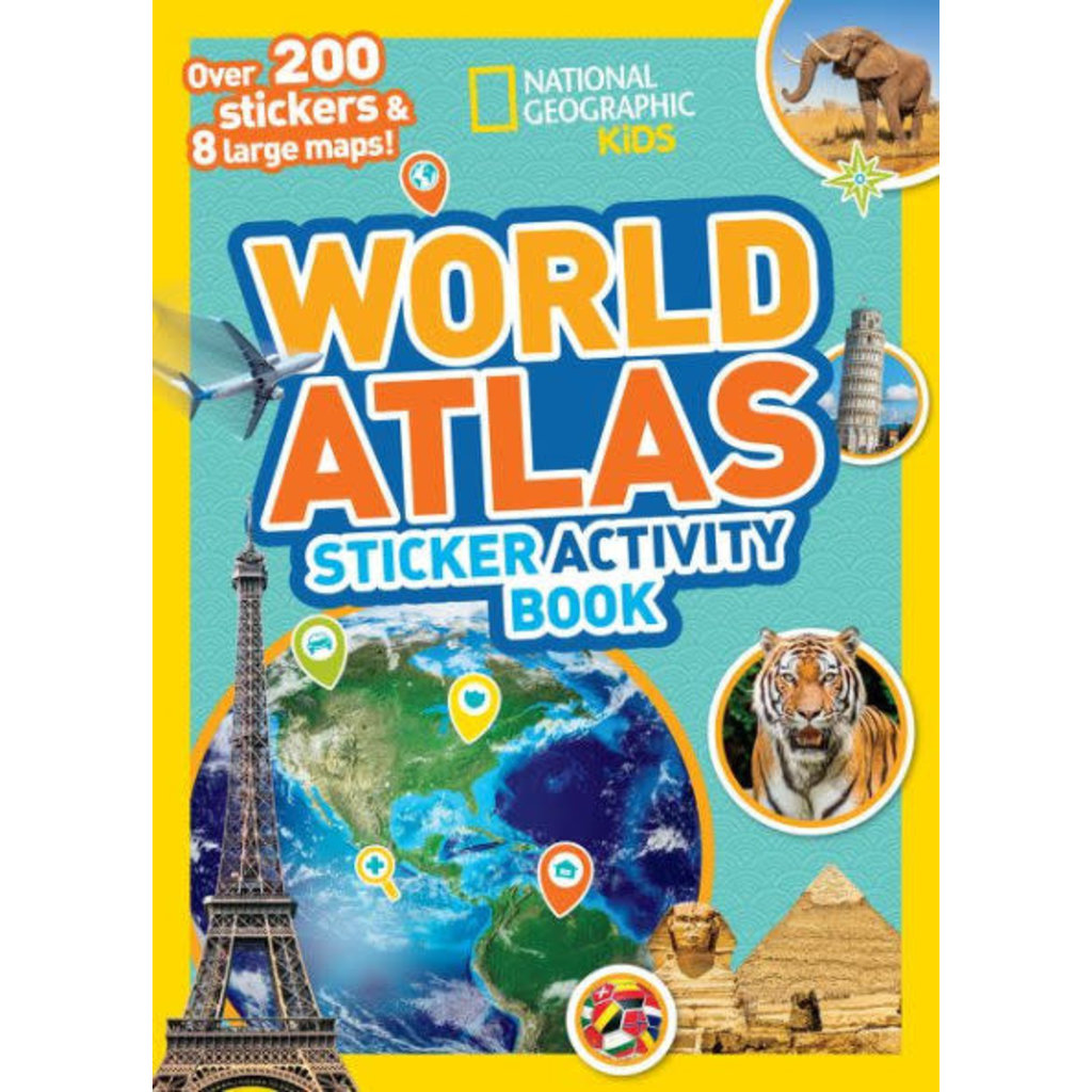 WORLD ATLAS STICKER ACTIVITY BOOK