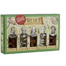 PROFESSOR PUZZLE GREAT MINDS SET OF 5