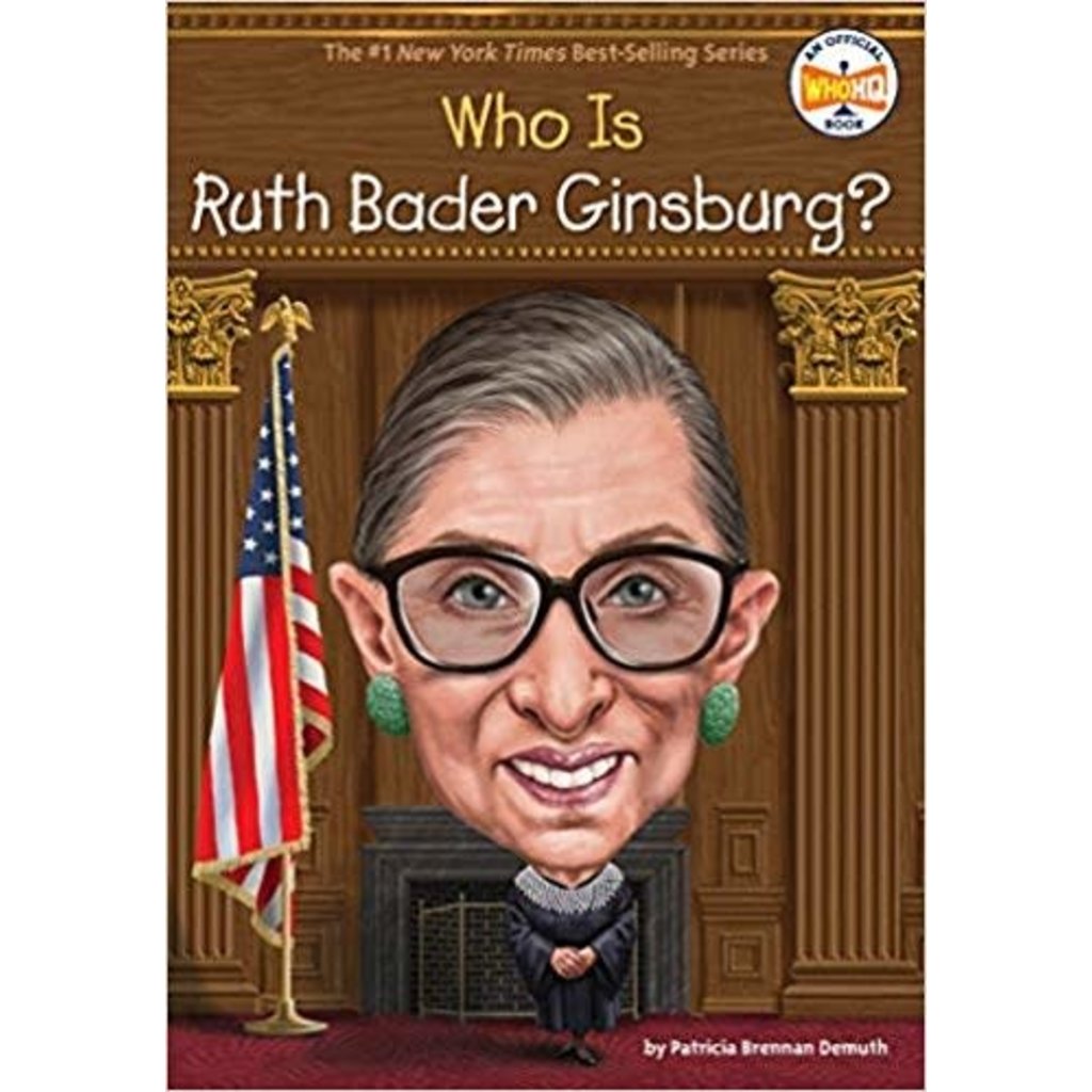 PENGUIN WORKSHOP WHO IS RUTH BADER GINSBURG PB DEMUTH