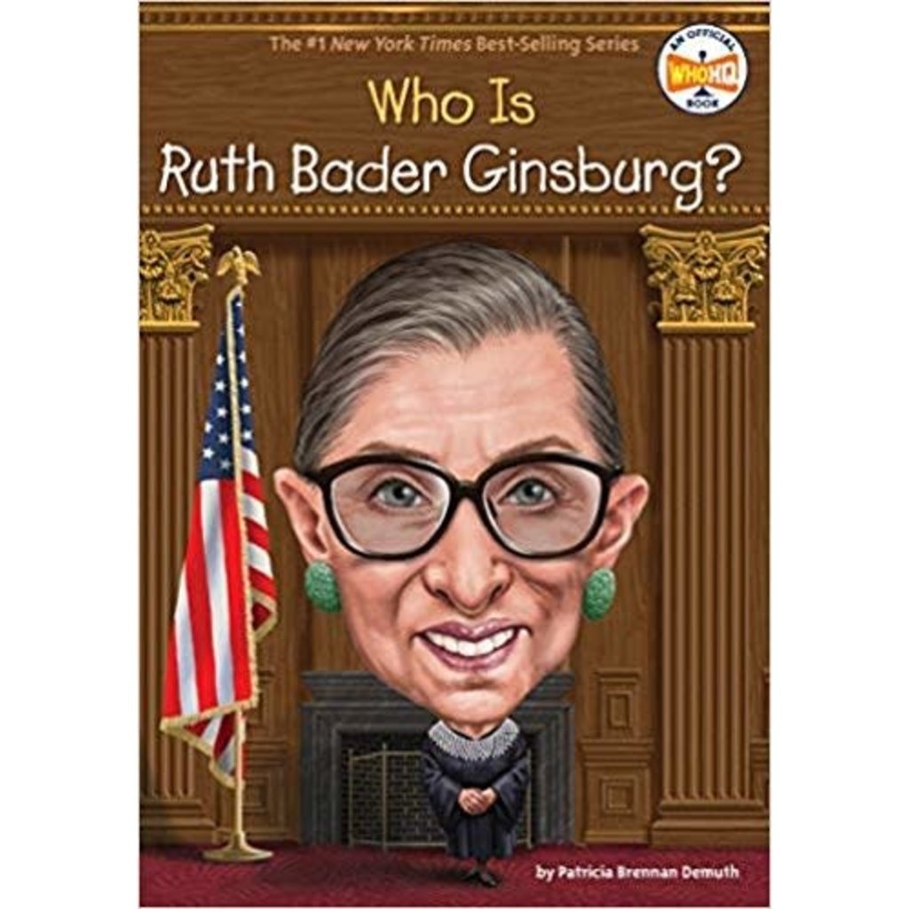 PENGUIN WORKSHOP WHO WAS RUTH BADER GINSBURG PB DEMUTH