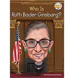 PENGUIN WORKSHOP WHO WAS RUTH BADER GINSBURG PB DEMUTH