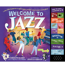 WORKMAN PUBLISHING WELCOME TO JAZZ HB SLOAN