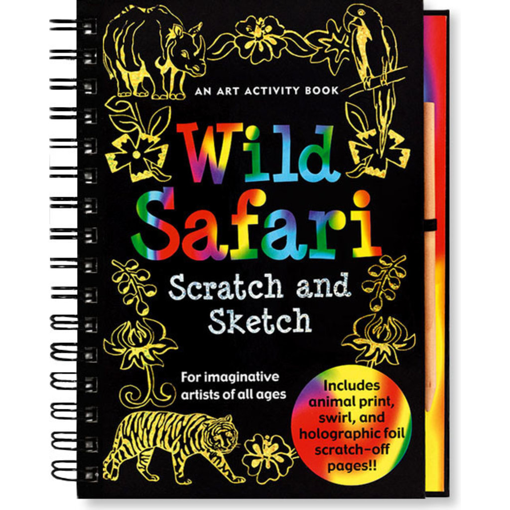 PETER PAUPER SCRATCH & SKETCH ANIMALS