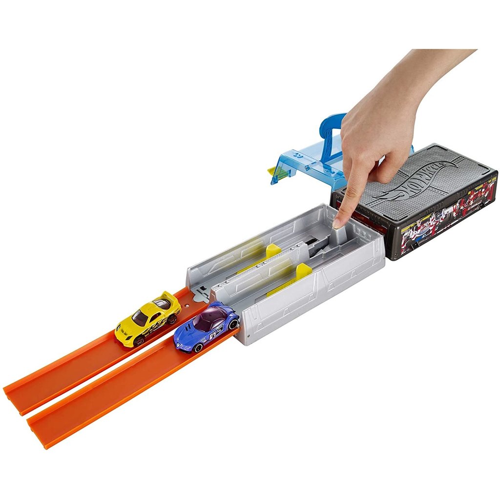 HOT WHEELS RACE CASE / DUAL LAUNCHER THE TOY STORE