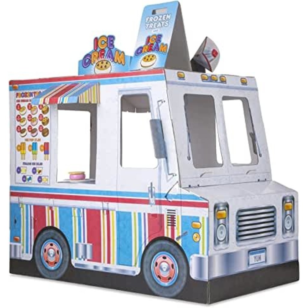 melissa and doug indoor fire truck playhouse