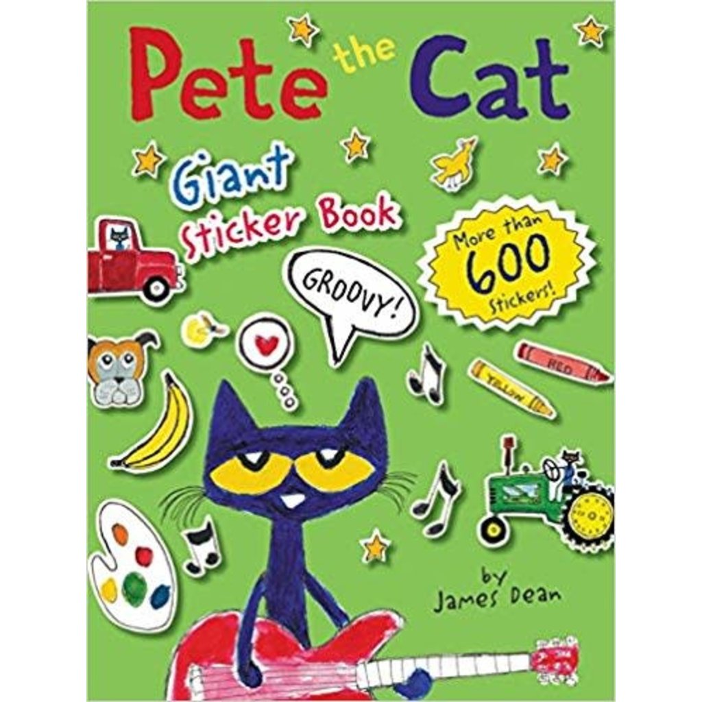 HARPERCOLLINS PUBLISHING PETE THE CAT GIANT STICKER BOOK
