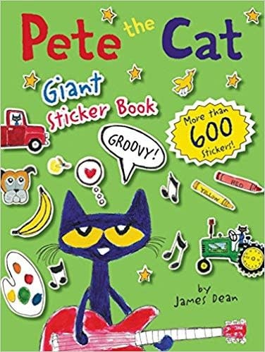 PETE THE CAT GIANT STICKER BOOK