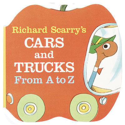 RANDOM HOUSE CARS AND TRUCKS A TO Z BB SCARRY