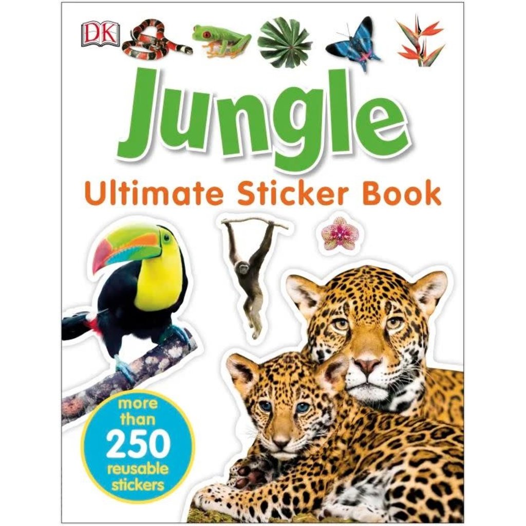 DK PUBLISHING DK ULTIMATE STICKER BOOK 250+ STICKERS