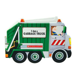 SCHOLASTIC I AM A GARBAGE TRUCK SHAPED BB LANDERS