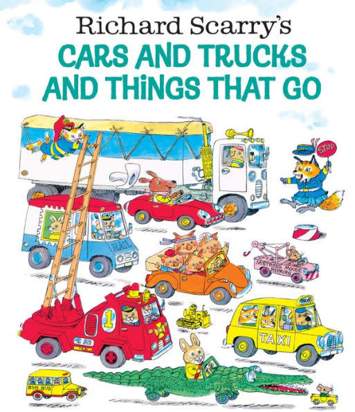 CARS AND TRUCKS AND THINGS THAT GO HB SCARRY
