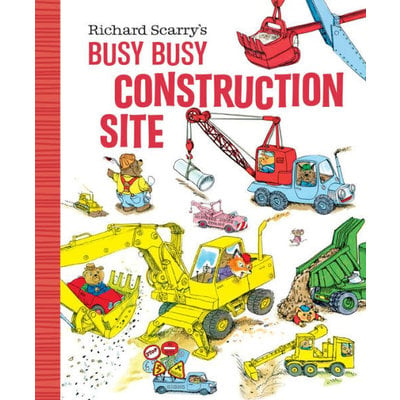 GOLDEN BOOKS RICHARD SCARRY'S BUSY BUSY CONSTRUCTION SITE