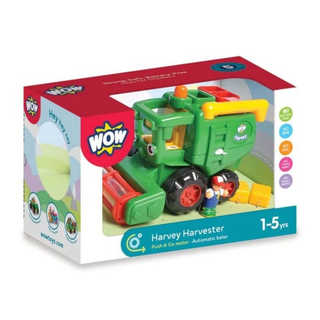 WOW TOYS USA HARVEY HARVESTER