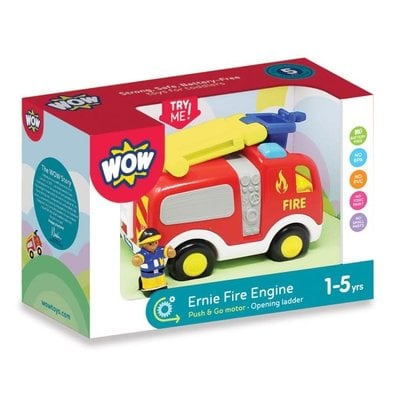 WOW TOYS USA ERNIE FIRE ENGINE WOW