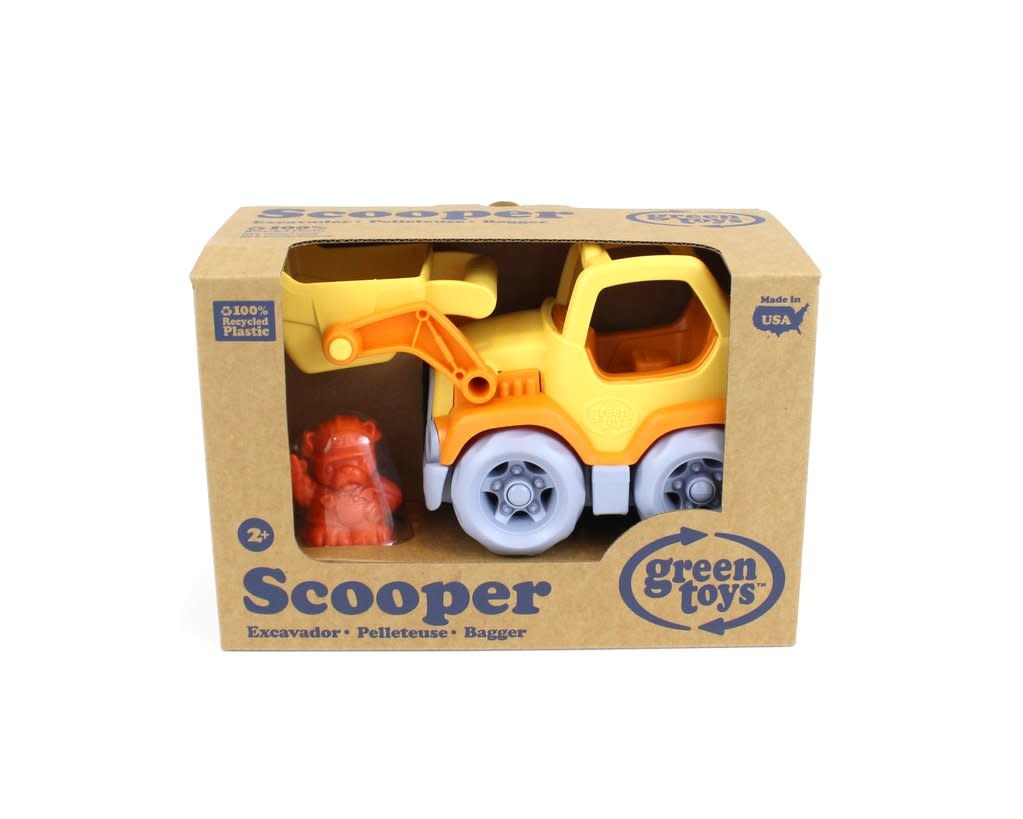 green toys bulldozer