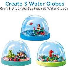 CREATIVITY FOR KIDS MAKE YOUR OWN WATER GLOBES UNDER THE SEA