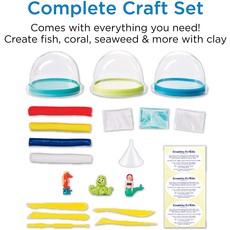 CREATIVITY FOR KIDS MAKE YOUR OWN WATER GLOBES UNDER THE SEA