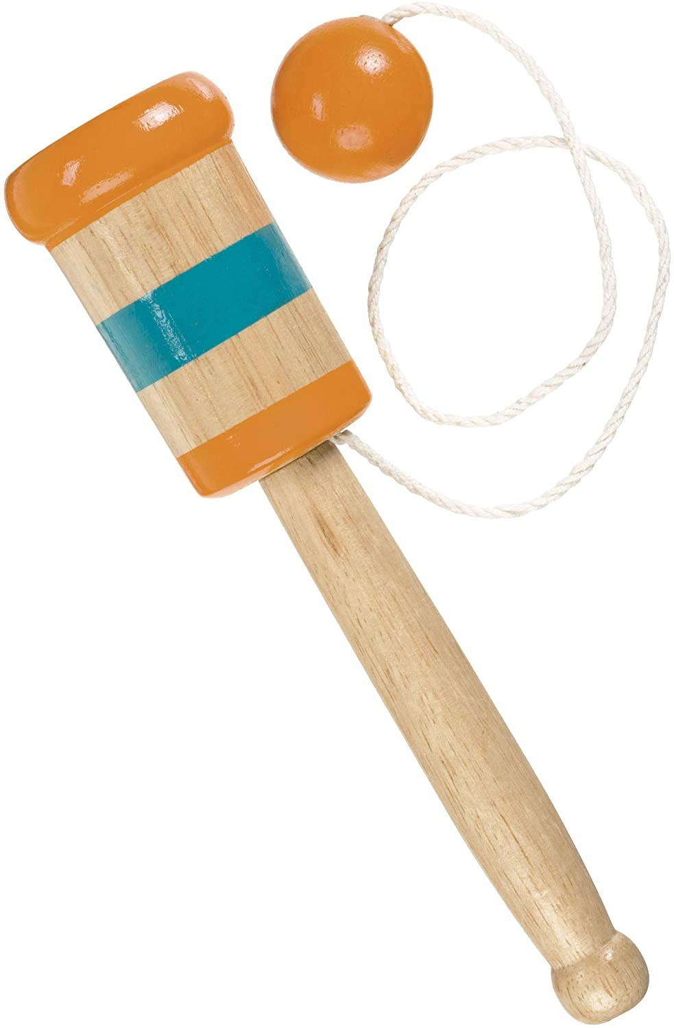 RUIG Throw And Catch Ball Game Kids Ball And Cup Hand Eye Coordination Kids Catch Ball With String Outdoor Party Game For Yard Lawn Camping Games