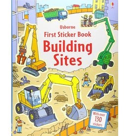 USBORNE FIRST STICKER BOOK BUILDING SITES*